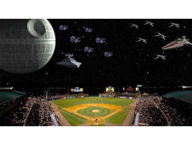 ALL JOHN BALDWIN  FRIENDS & FAMILY: 'Star Wars Fireworks game at the Oakland A's'
