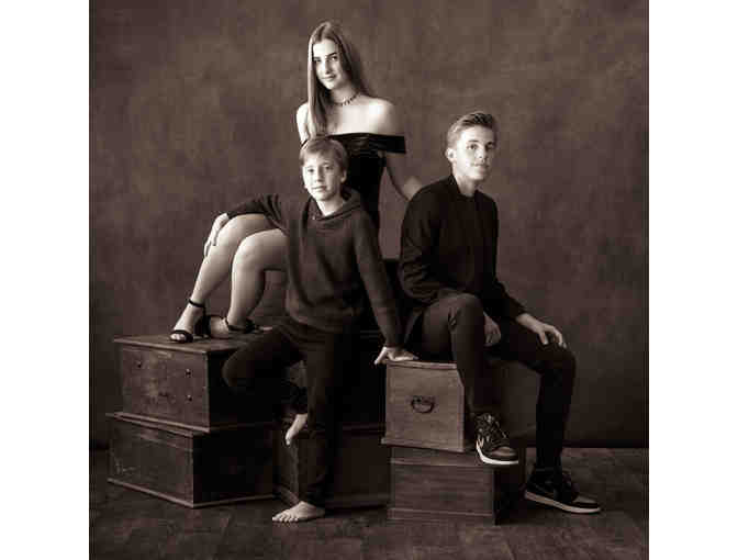 Legacy Children's Portrait with Halper Fine Art