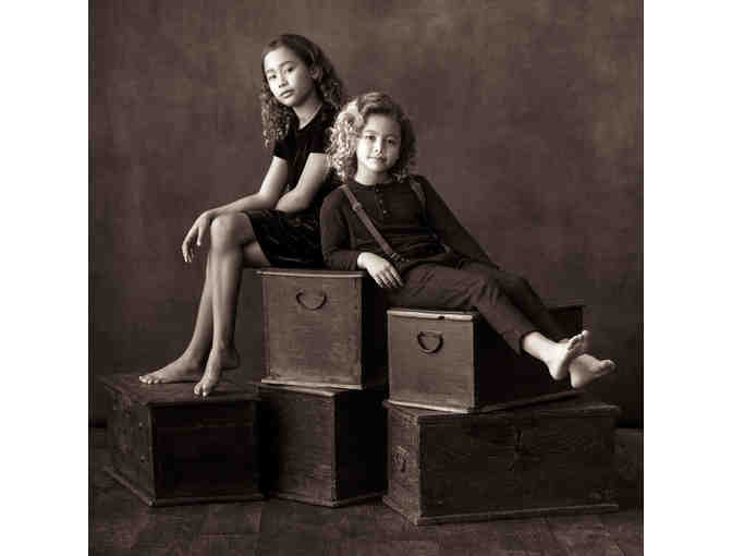 Legacy Children's Portrait with Halper Fine Art