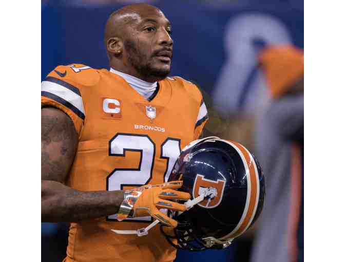 Aqib Talib Autographed Football