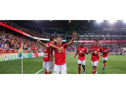 Red Bulls New York: Signed Original Soccer Jersey and Four Tickets to a Home Game