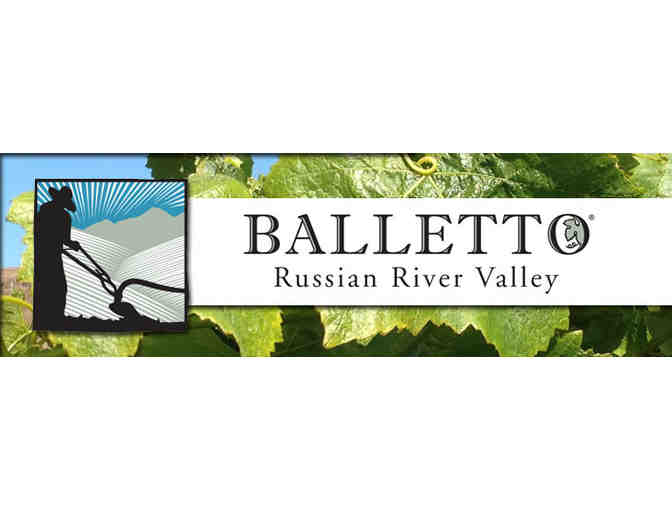 2 Bottles Balletto Pinot Gris and Comp Tasting for Four