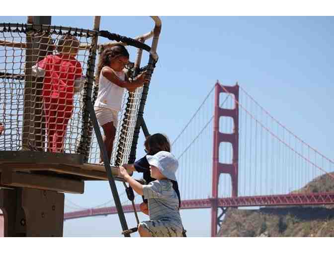 Family visit pass to Bay Area Discovery Museum