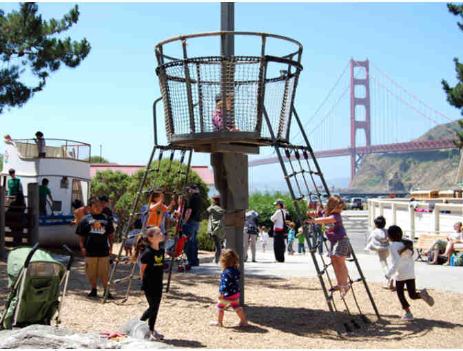 Family visit pass to Bay Area Discovery Museum
