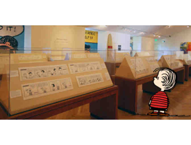 Six (6) Admission Tickets to Charles M. Schultz Museum and Research Center in Santa Rosa, CA