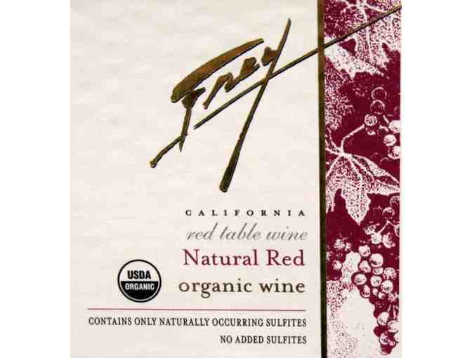 6 Bottles of Frey Organic 'Natural Red' Table Wine
