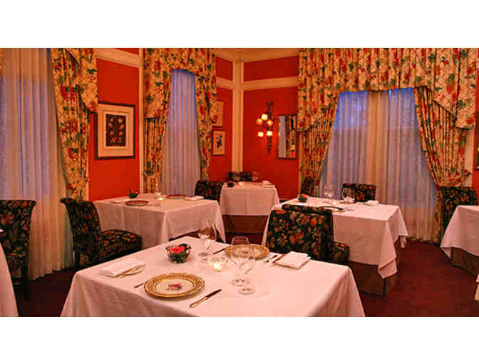 Certificate for Two (2) Nights' Lodging and $100 Dining Certificate - Madrona Manor, Healdsburg