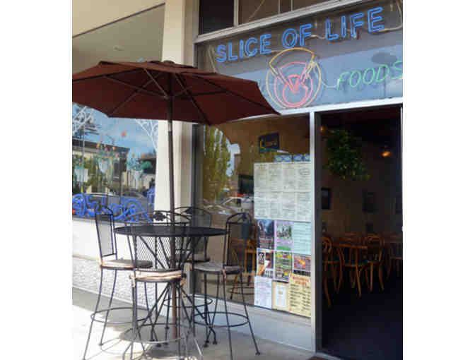 $25 Certificate for Slice of Life in Sebastopol