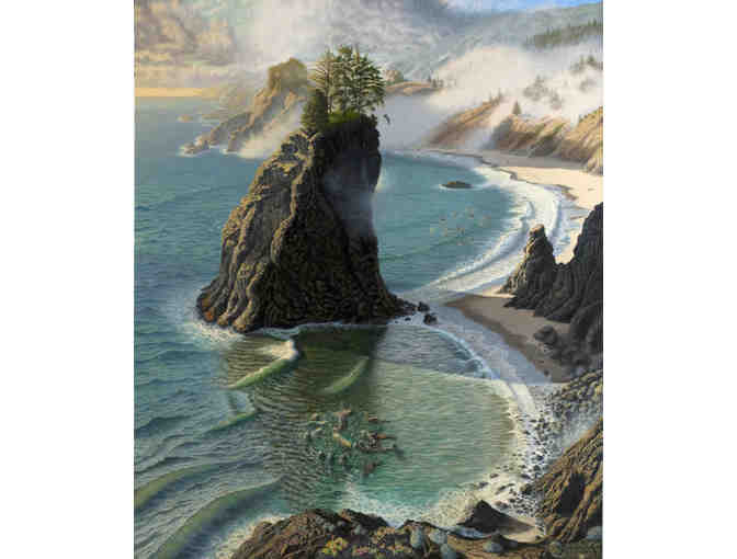 Signed Print by Andrew Annenberg - Misty Cove