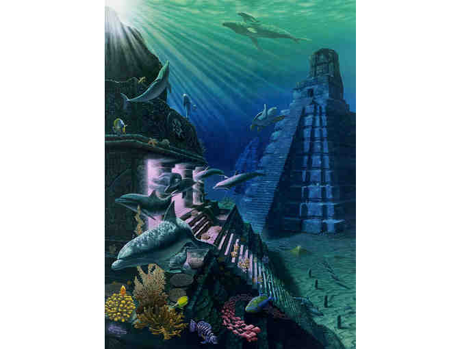 Signed Print by Andrew Annenberg - Portal of Light