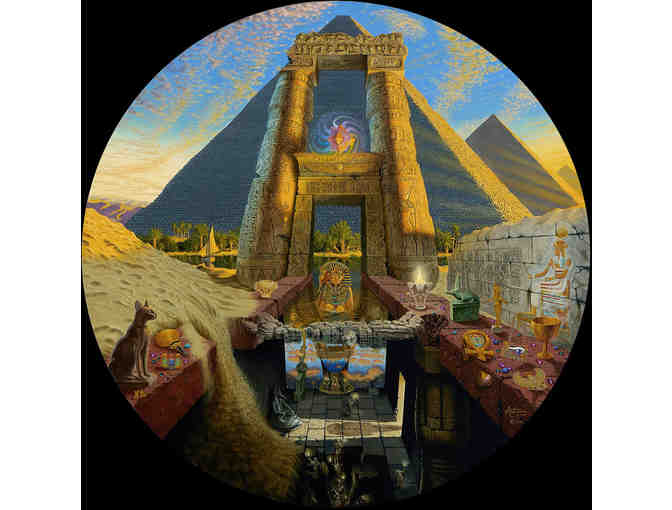 Signed Print by Andrew Annenberg - Egyptian Enigma