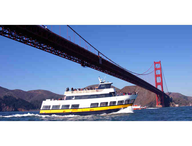 2 complimentary Boarding Passes  on the Blue & Gold Fleet