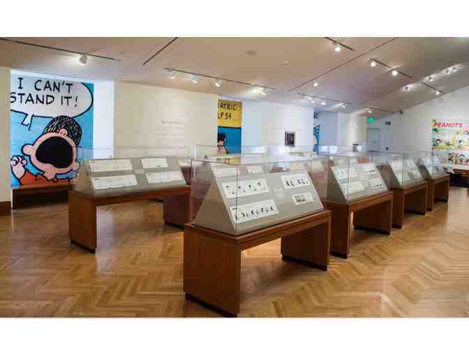 6 tickets to Charles M. Schulz Museum tickets