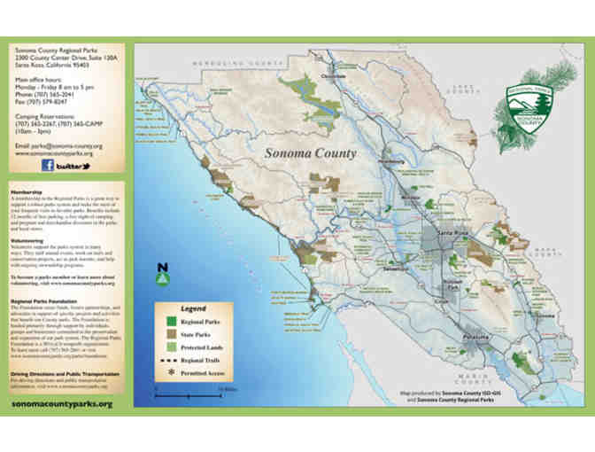 Sonoma County Regional Parks Memebership