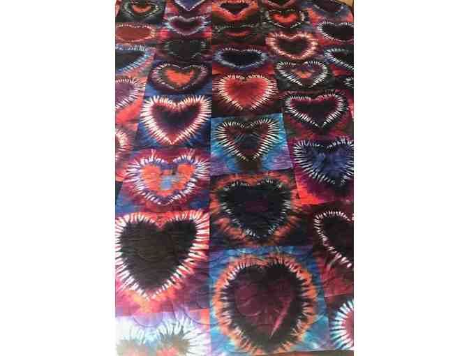 Heart Quilt Tie Dye