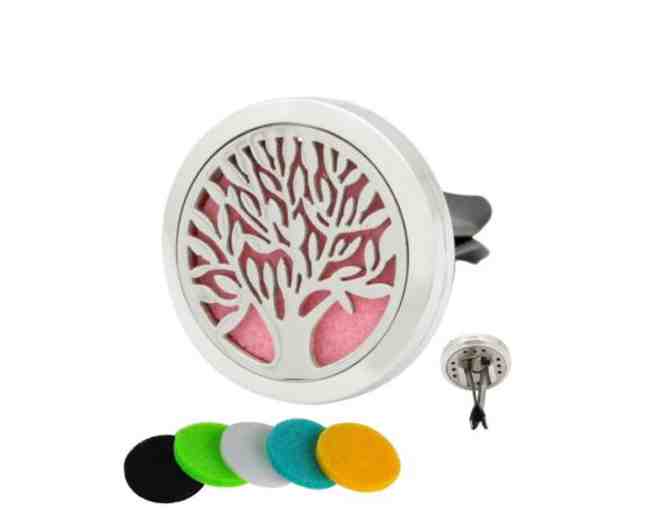De-Stink-Tive Aromatherapy Car Diffuser  & 2 esstential oils