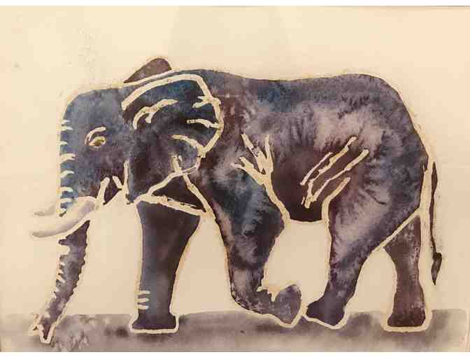 2 Original Framed Watercolors paintins