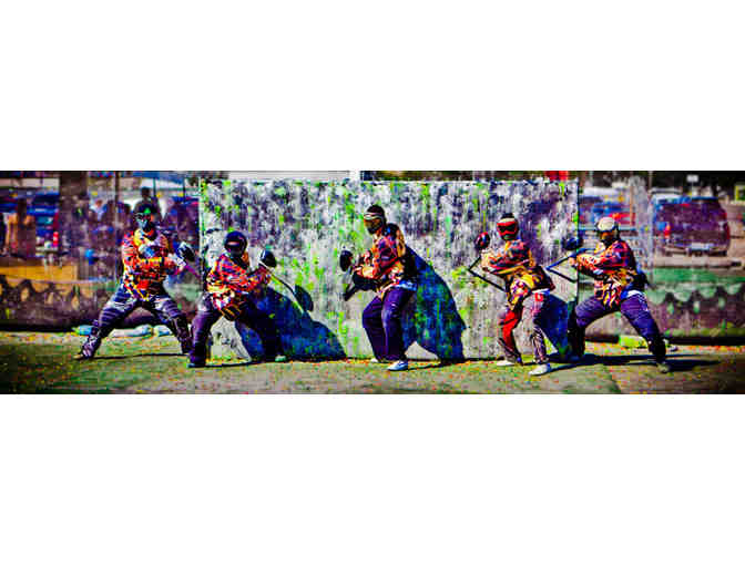 6 tickets to Paintball Tickets.com