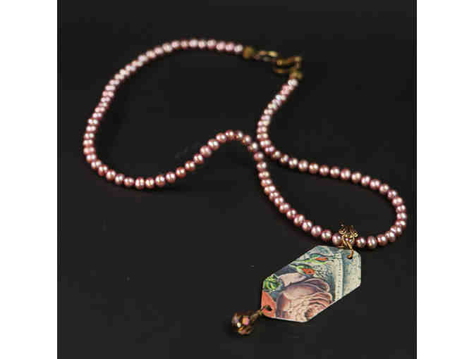 Antique Tin Necklace