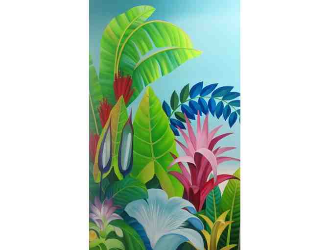 Floral series - Painting by Murali Nagapuzha - Photo 1