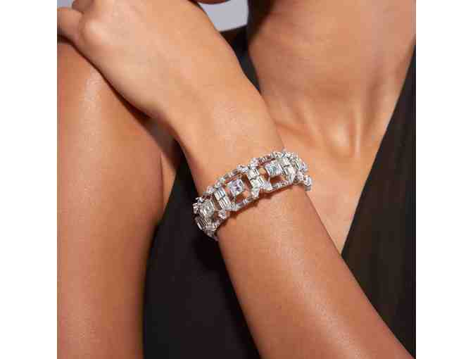 Louvre 925 Silver Octa Cuff - By Isharya - Photo 1