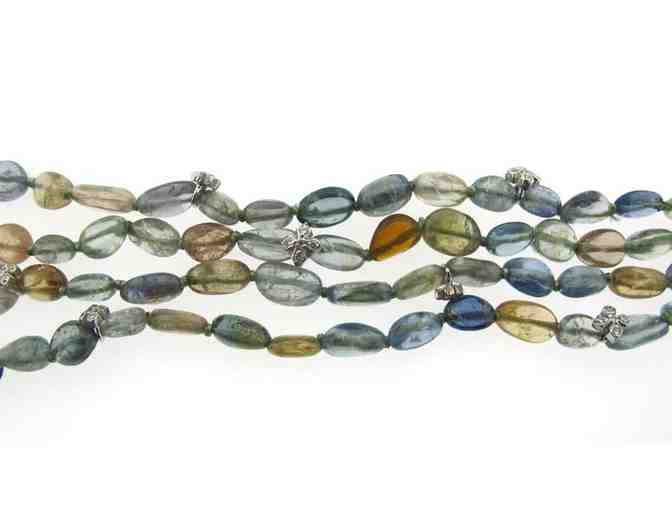 Loree Rodkin Four Strand Alluvial Sapphire Bracelet - Photo 1