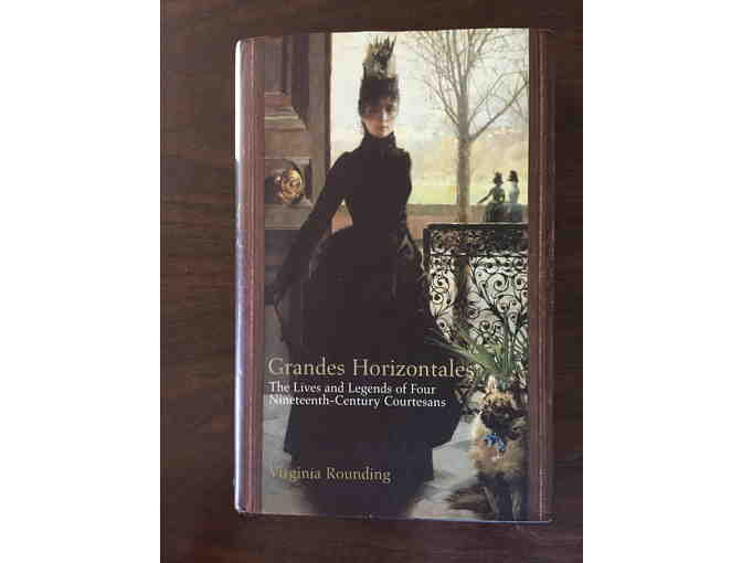 Library of French-themed books