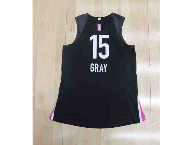 Allisha Gray #15 | 2018 Game Worn Signed Authentic Nike BHA Jersey & Meet and Greet