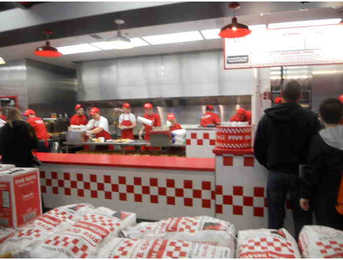 $25 Gift Card to Five Guys Burgers & Fries