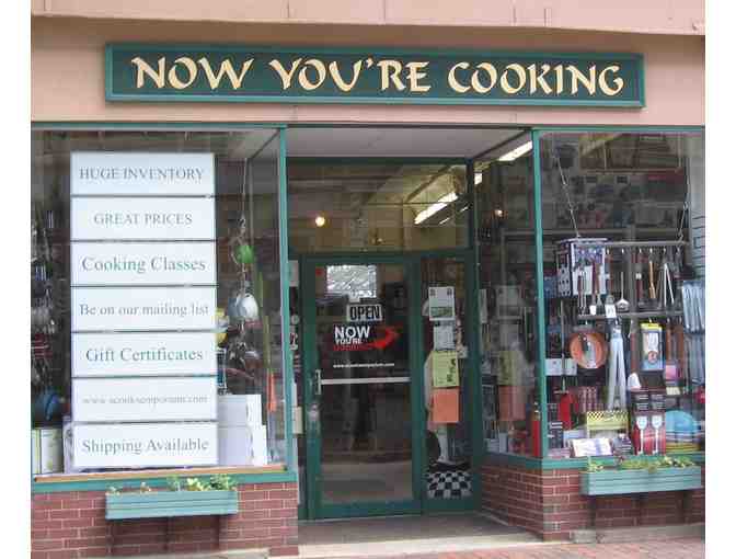 Le Creuset Large Red Canister from Now You're Cooking