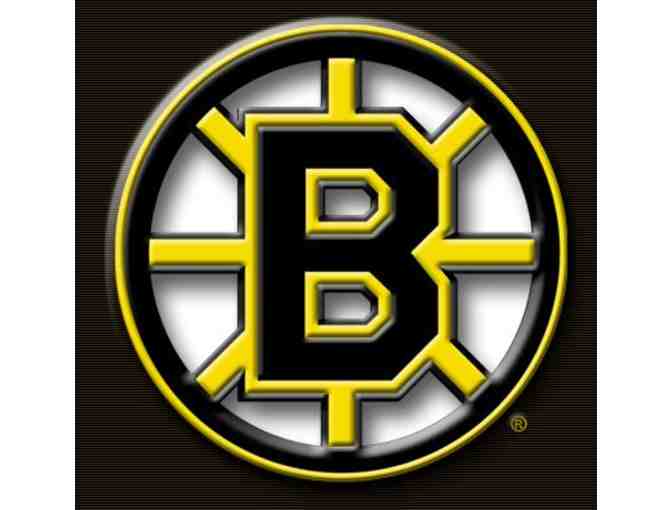 Boston Bruins Signed Stick by the 2015-2016 Team