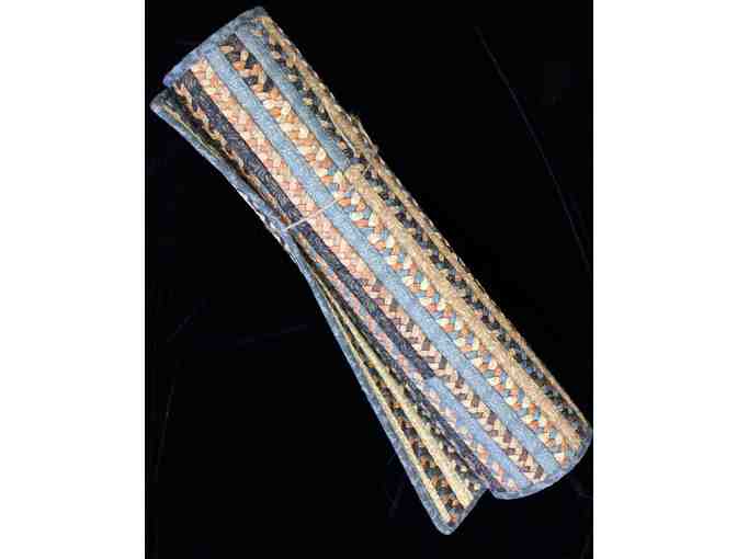 2x4 Braid Multi Color Area Rug - Made in the USA