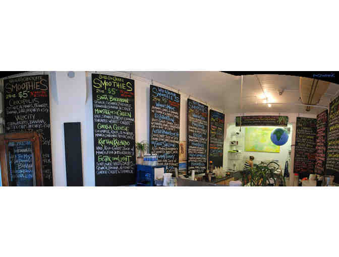 $50 Gift Certificate to the Maine Squeeze Juice Cafe