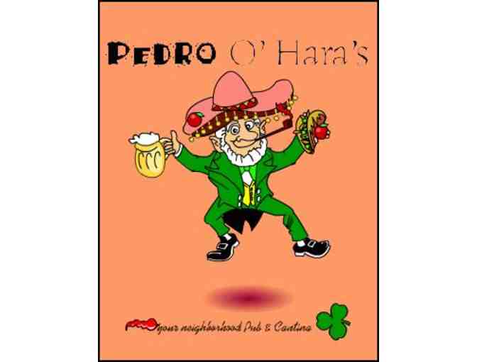 $20 Gift Certificate to Pedro O'Hara's