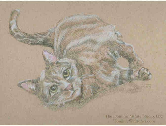 A Gift Certificate for 8x10 Portrait Sketch or $100 off a Larger Commission