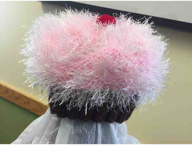 Hand-Knit Cupcake Childrens Hat