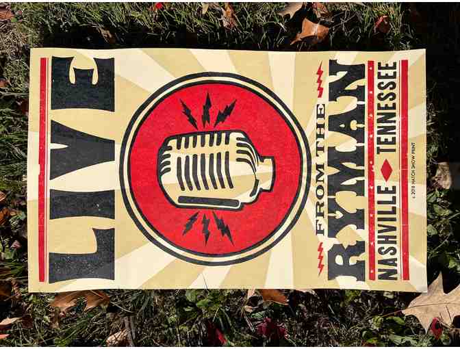 Live From The Ryman Hatch Print