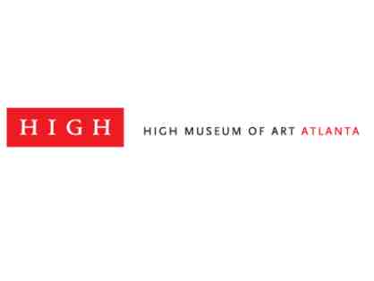 High Museum of Art Atlanta - 6 month dual/family membership