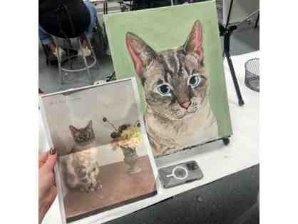 Acrylic Pet Portrait 16