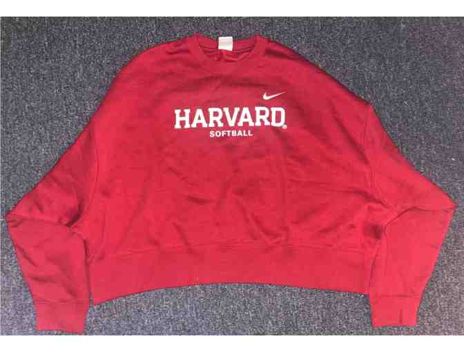 Harvard Softball Cropped Crew - Photo 1