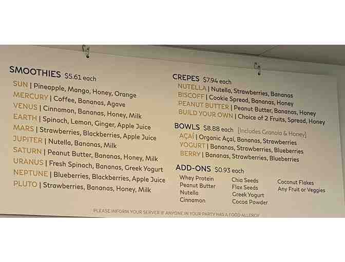 GODLY Smoothies - $50 Gift Card