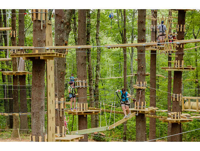 TreeTop Adventures - Two All-Day Tickets for Adventure