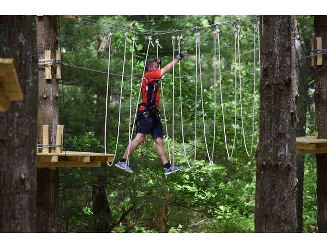 TreeTop Adventures - Two All-Day Tickets for Adventure
