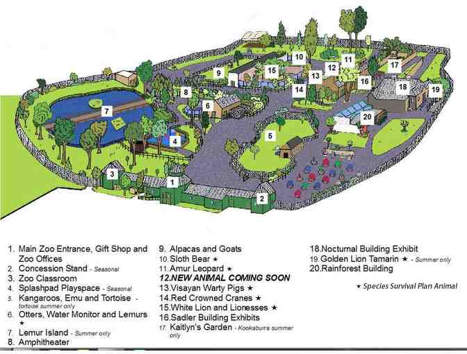 Capron Park Zoo - Family Ticket