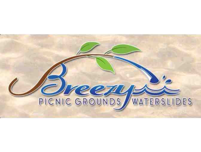 Breezy Picnic Grounds and Waterslides - Full Day Admission Pass for Four Guests