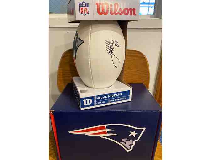 New England Patriots - James White Autographed Football