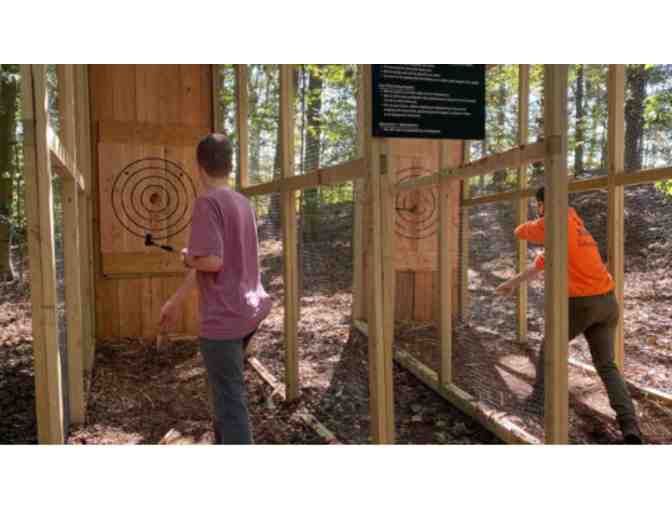 The Adventure Park - One Axe Throwing Voucher