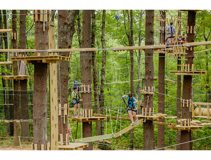 TreeTop Adventures - Two All-Day Tickets for Adventure