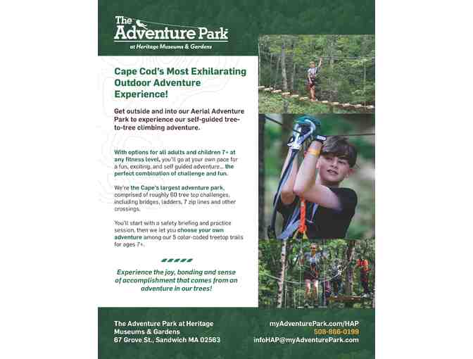 The Adventure Park (Cape Cod) - Three Climbing Vouchers