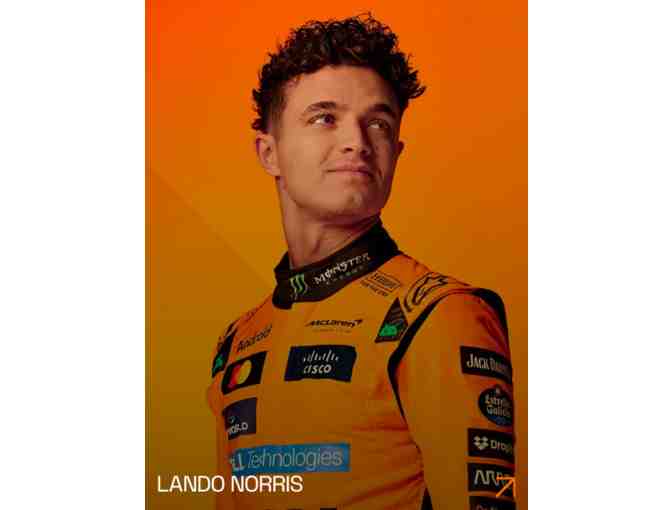 Lando Norris & Oscar Piastri Autographed McLaren Racing Formula 1 Hat